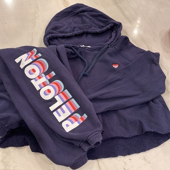 PELOTON Spiritual Gangster Navy Track Pants - Picture 6 of 8